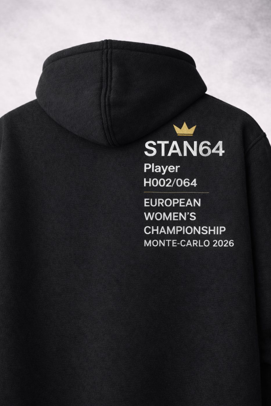 STAN64 study for a Player edition, H002, back print